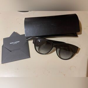 YSL Black Cat eye Sunglasses